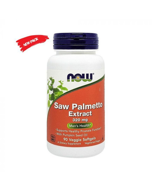 Now Saw Palmetto Extract 320 mg Softgels 90s