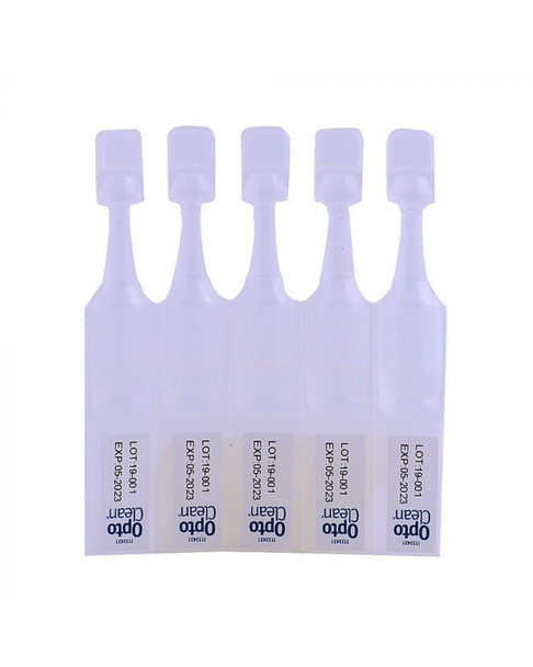 Optoclean Eye Wash Drops Single Dose Vial 0.5ML 10s