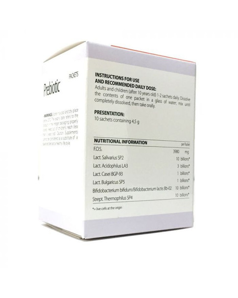 Prebiotic Sachets 4.5 g 10s