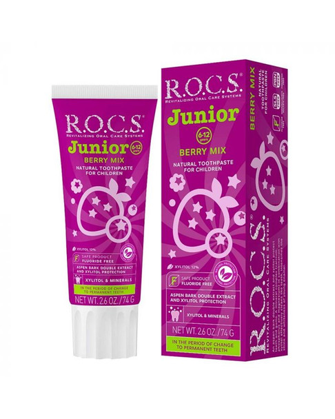 R.O.C.S. Junior 612 Berry Mix Toothpaste 60 mL