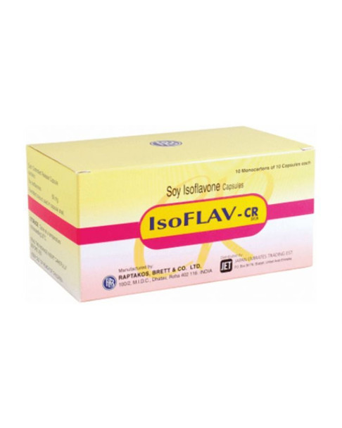 RB IsoFLAV CR Soy Isoflavone Capsules 10s