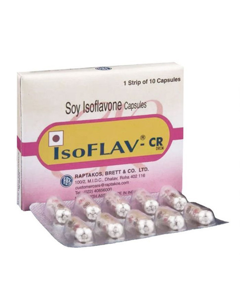 RB IsoFLAV CR Soy Isoflavone Capsules 10s