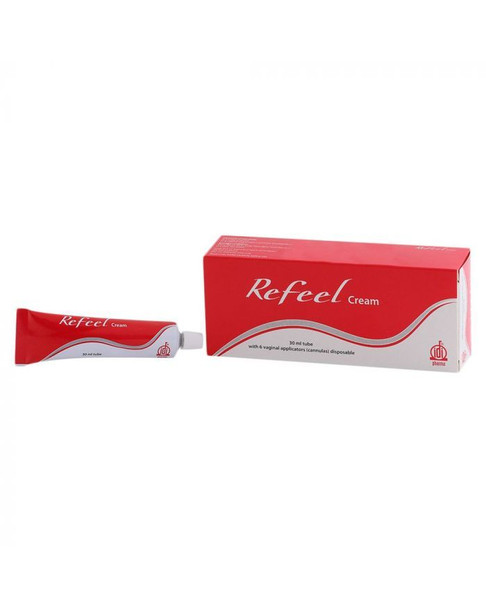 Refeel Vaginal Cream 30 mL Tube With 6 Vaginal Applicators 1s