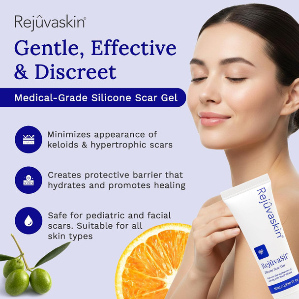 Rejuvasil Silicone Scar Gel 10 mL