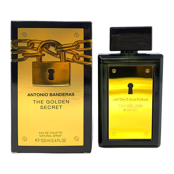The Golden Secret by Antonio Banderas Eau De Toilette Spray 3.4 oz for Men