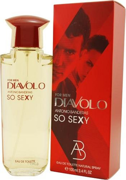 Diavolo So Sexy by Antonio Banderas For Men. Eau De Toilette Spray 3.4Ounces