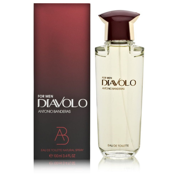 Antonio Banderas Diavolo Eau De Toilette Spray for Men 3.4 Ounce