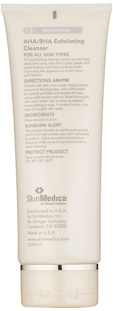 SkinMedica AHA/BHA Exfoliating Cleanser 6 Fl Oz