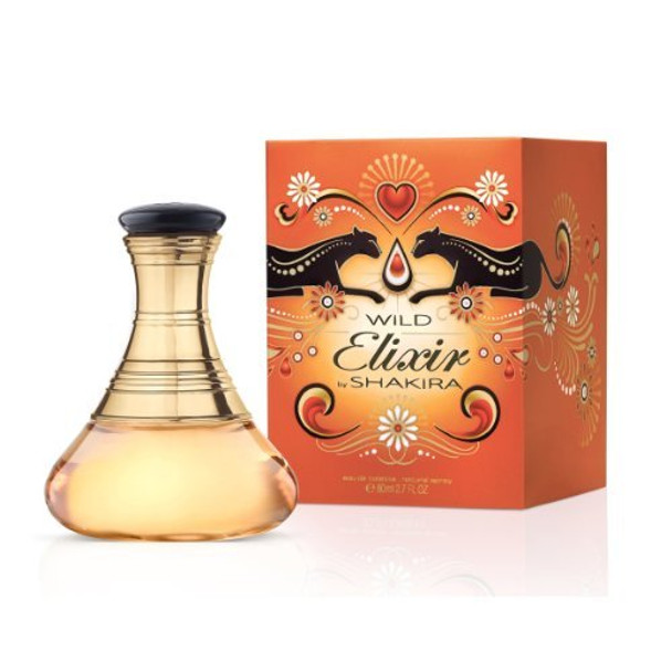 Shakira Wild Elixir Eau de Toilette Spray for Women 2.7 Ounce