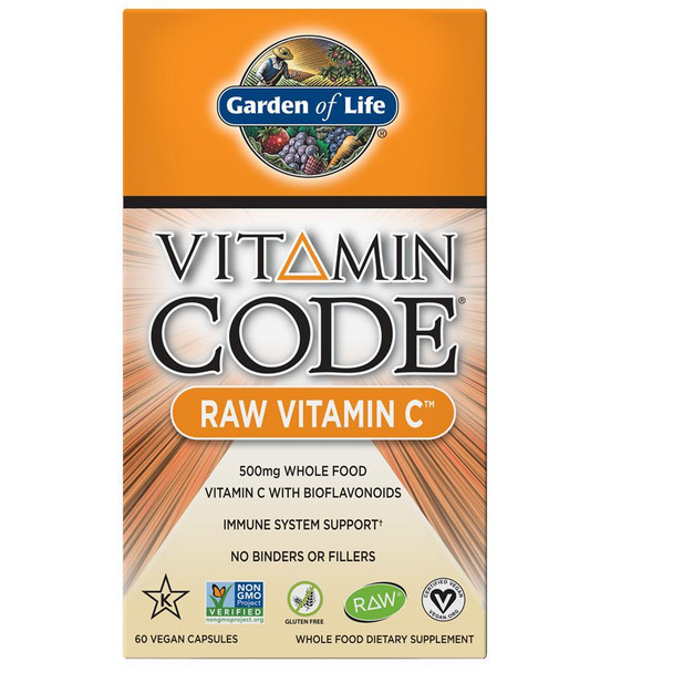 Garden of Life Vitamin Code Raw Vitamin C 60VC