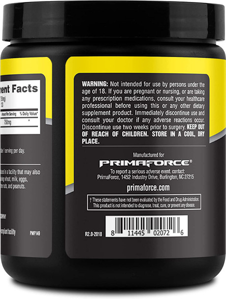 PrimaForce Agmatine Sulfate Powder Supplement 100 Grams  Promotes Nitric Oxide Production / Enhances Performance
