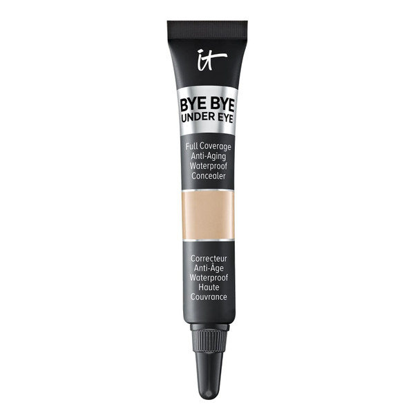 IT Cosmetics Bye Bye Under Eye Full Coverage Concealer  for Dark Circles Fine Lines Redness  Discoloration  Waterproof  AntiAging  Natural Finish  20.0 Medium N 0.11 fl oz