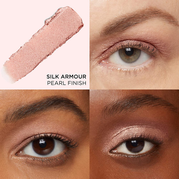 IT Cosmetics Superhero NoTug Waterproof Eyeshadow Stick Silk Armor  Warm Rose Gold  Longwear Blendable Cream Eyeshadow with BuiltIn Primer  Suitable for Sensitive Eyes  0.05 oz