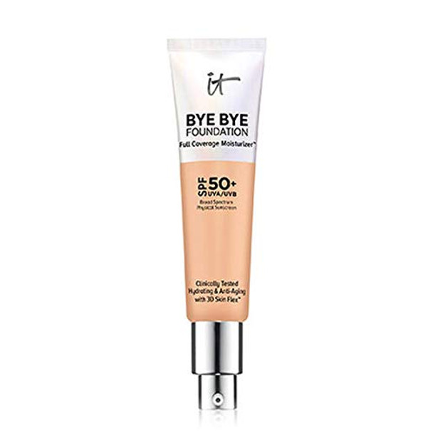 Bye Bye Foundation SPF 50 Full Coverage Moisturizer Neutral Medium 1.08 oz.