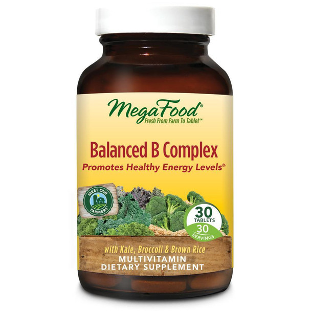 MegaFood Balanced B Complex 30T