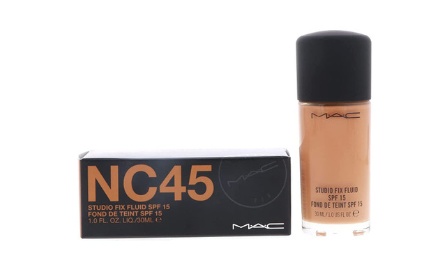 MAC Studio Fix Fluid Foundation SPF 15 NC45