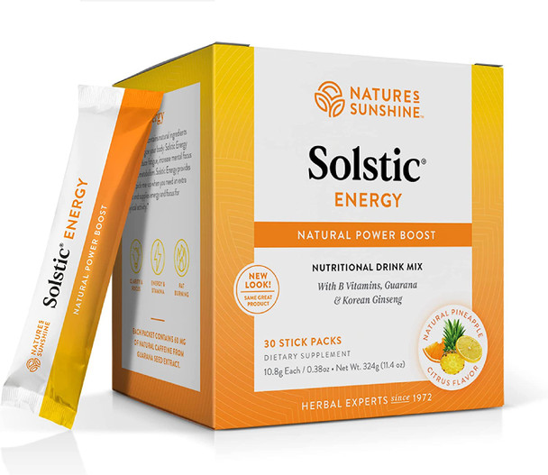 Natures Sunshine Solstic Energy 30 Packets