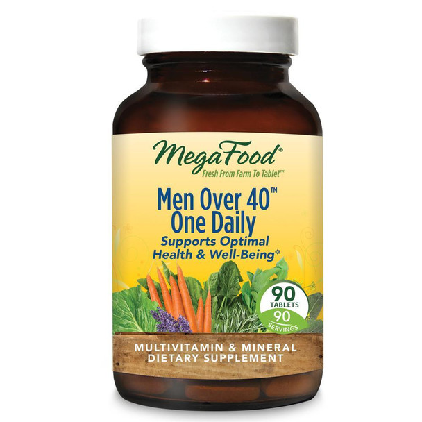 MegaFood Men Over 40 One Daily 90T MegaFood Men Over 40 One Daily 90T