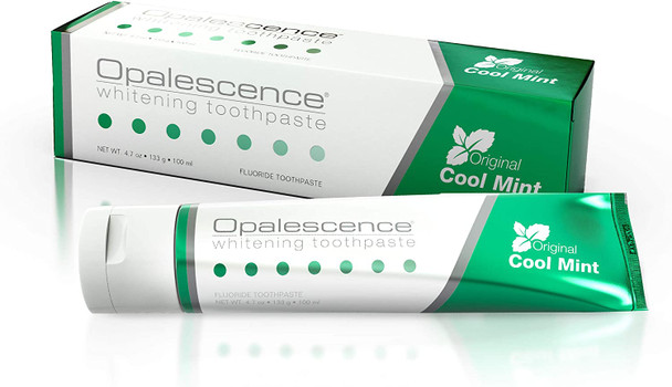 Opalescence Whitening Toothpaste  Fluoride Oral Care  4.7 Oz  Cool Mint  Pack of 1