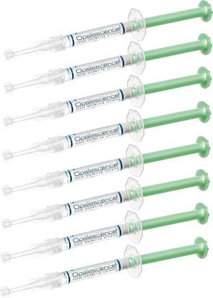 Opalescence at Home Teeth Whitening  Teeth Whitening Gel Syringes  8 Pack of 10 Syringes  Mint