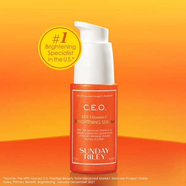 Sunday Riley C.E.O. 15 Vitamin C Brightening Serum