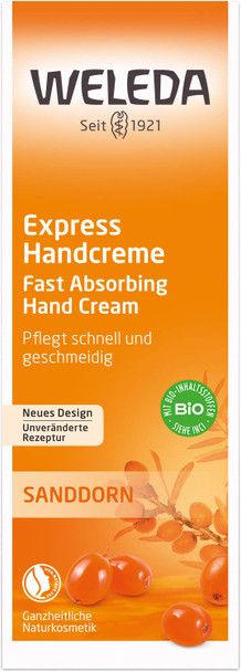 Weleda Sea Buckthorn Hand Cream  1.7 Oz 1.7 Ounces