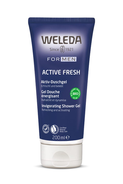 Weleda Shower Gel Men Active 6.8 Ounce