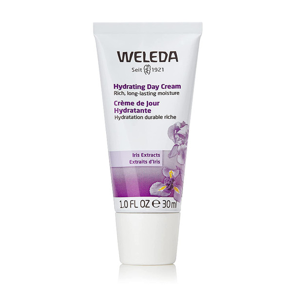 Weleda Hydrating Day Face Cream 1 Fluid Ounce Plant Rich Moisturizer with Iris Root Jojoba Oil and Witch Hazel