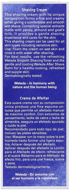 Weleda Shaving Cream 2.5 Oz Pack of 2