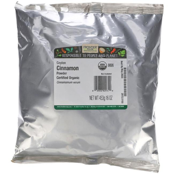 Ceylon Cinnamon Powder Certified Organic