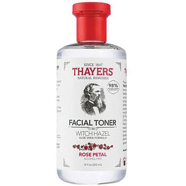 Facial Toner Witch Hazel Aloe Vera Formula  RosePetal