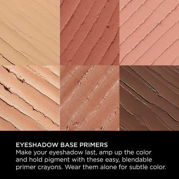 Sigma Beauty Eyeshadow Base Primer  Persuade  Crayon Eyelid Primer for Creaseless Eyeshadow  Light PinkBeige Matte Eyeshadow Primer