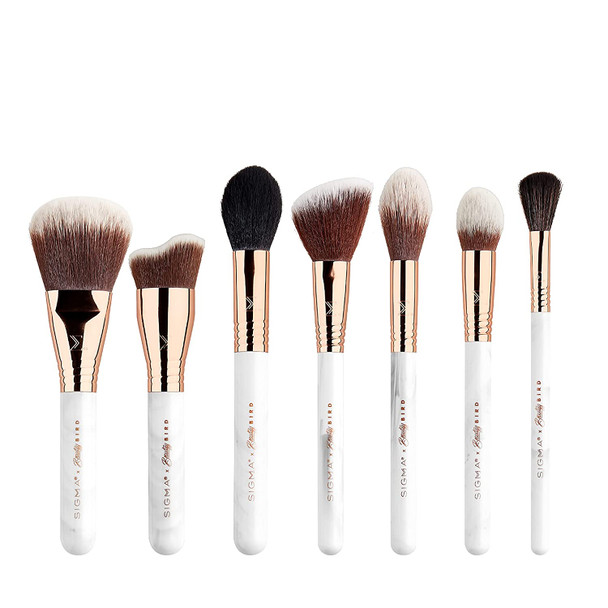Sigma Beauty x BeautyyBird The Dream Face Brush Set  Includes 7 Different Brushes
