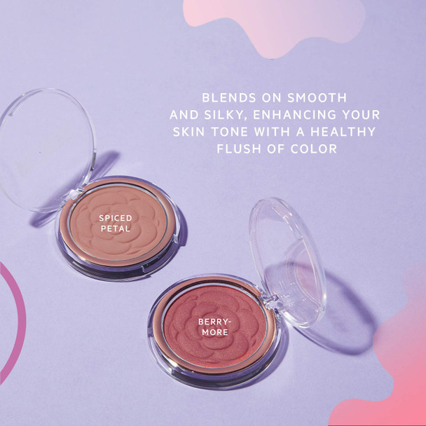 Flower Beauty Flower Pots Powder Blush  Smooth  Silky Skin Tone Enhancing Soft Satin Finish Makeup Sweet Pea