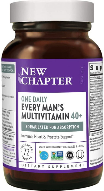 New Chapter Every Man 1 Daily 40+ 72T