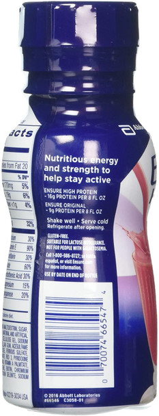 Ensure High Protein Nutrition Shake Strawberry,  pack of 6