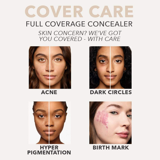 Dermablend Cover Care Concealer Full Coverage Concealer Makeup and Corrector for Under Eye Dark Circles Acne  Blemishes