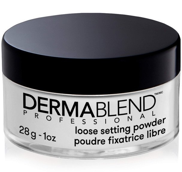 Dermablend Loose Setting Powder Face Powder Makeup  Finishing Powder for Light Medium  Tan Skin Tones