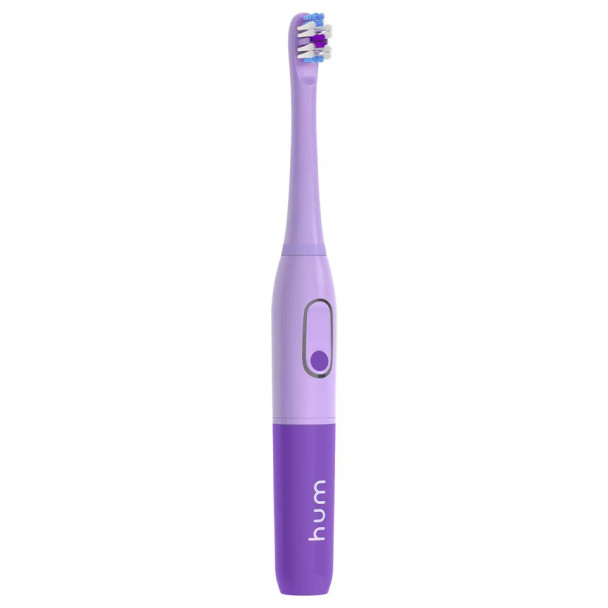 hum by Colgate Smart Battery Power Toothbrush with Sonic Vibrations and Travel Case
