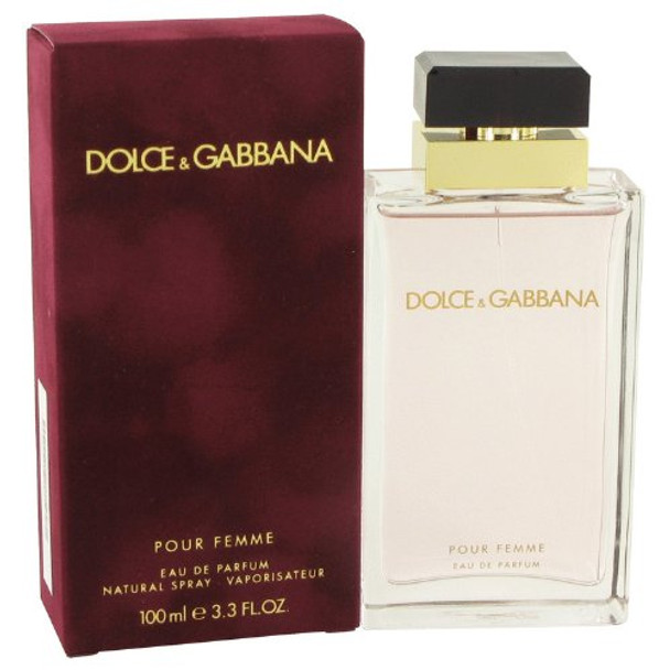 Dolce  Gabbana Pour Femme by Dolce  Gabbana  Eau De Parfum Spray 3.4 oz