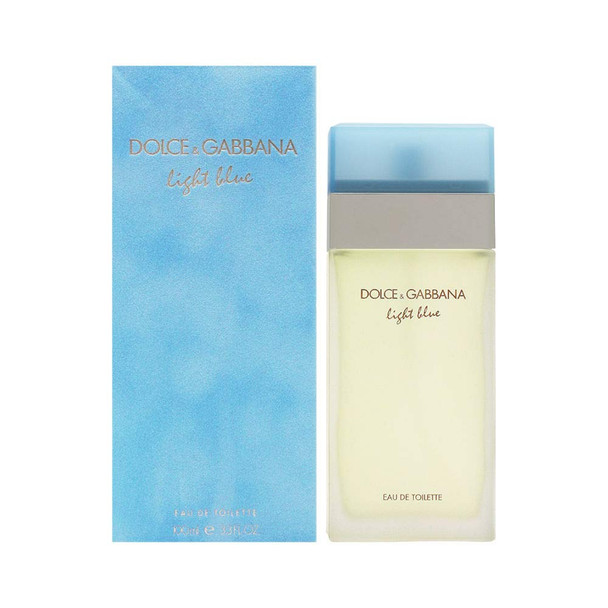 D  G Light Blue By Dolce  Gabbana For Women. Eau De Toilette Spray 3.3 Ounces