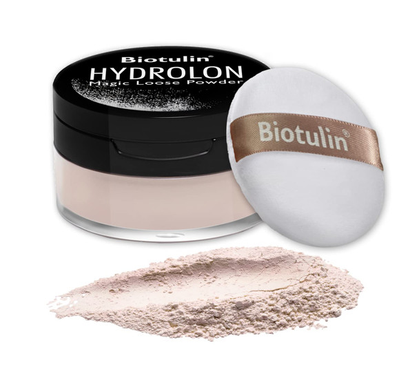 BIOTULIN Hydrolon Magic Loose Powder I Anti Aging Matte Face Powder with Hyaluronic Acid I Anti Wrinkle Makeup