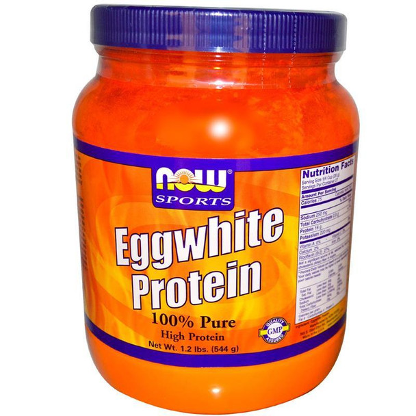Now Foods Egg White Protein Powder 1.2Lbs Unflavored
