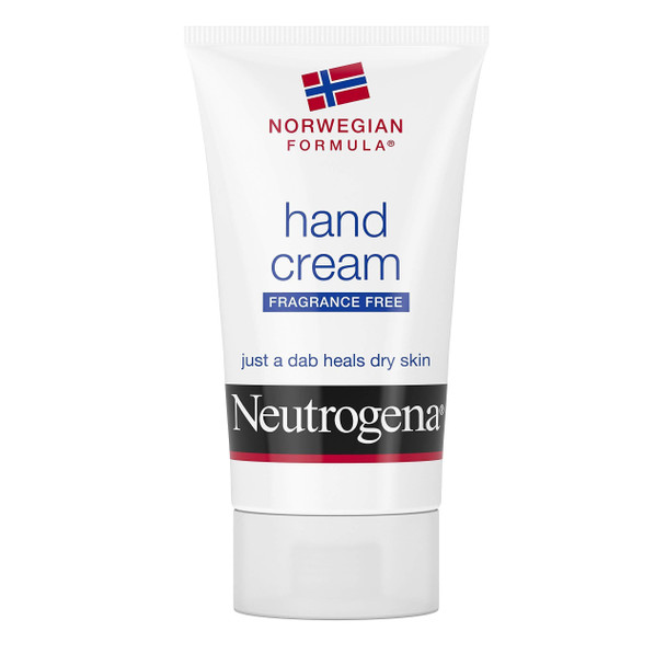 Neutrogena Norwegian Formula Moisturizing Hand Cream Formulated with Glycerin for Dry, Rough Hands, Fragrance-Free Intensive Hand Cream, 2 oz