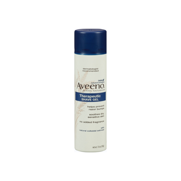 Aveeno Therapeutic Shave Gel 7 Oz