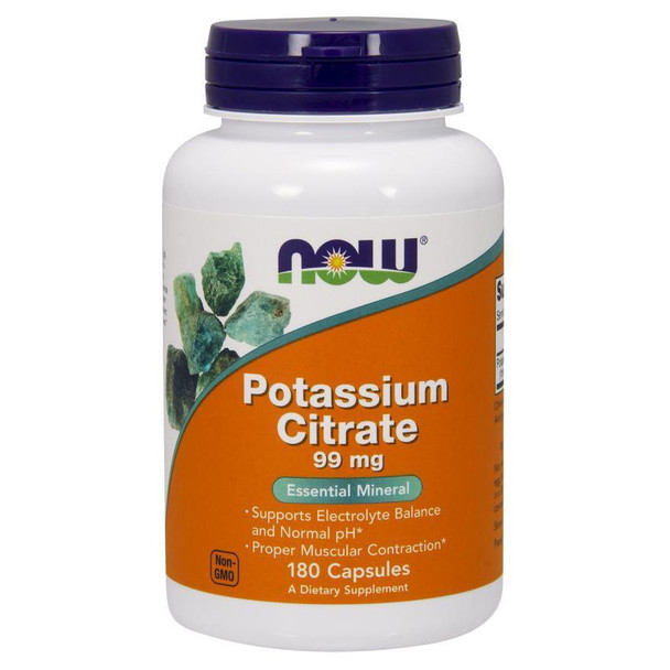 Now Foods Potassium Citrate 99mg 180C