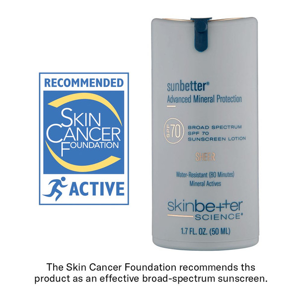 sunbetter SHEER SPF 70 Sunscreen Lotion 50 ml