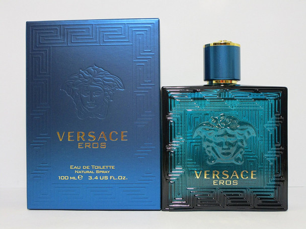 Versace Eros by Versace Eau De Toilette 3.3 oz Spray