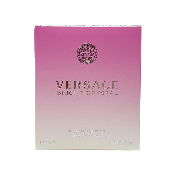 Versace Bright Crystal Eau De Toilette Spray For Woman. EDT 3 fl oz 90 ml