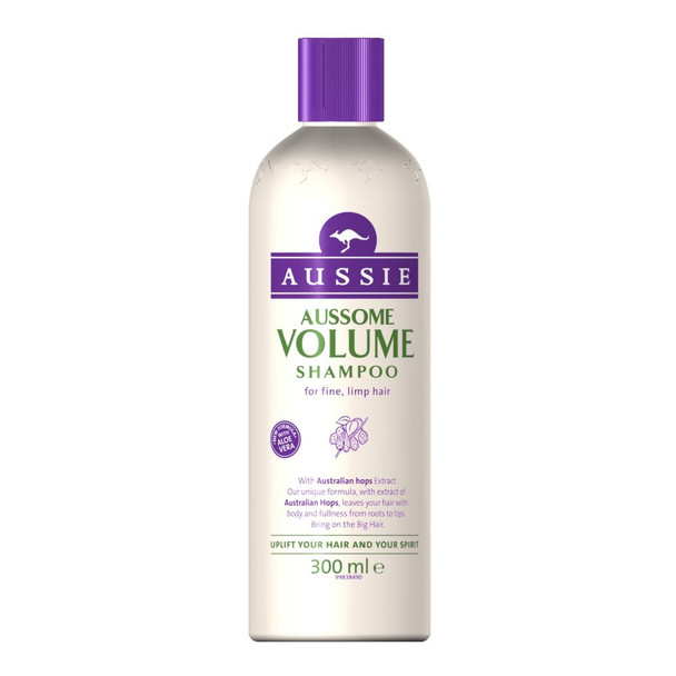 Aussie Aussome Volume Shampoo 300 ml (Pack of 3)